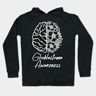 in Gray Glioblastoma Awareness Hoodie